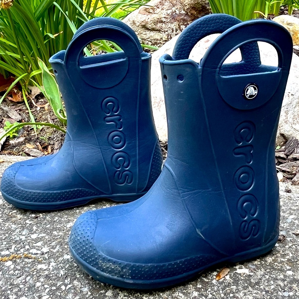 Kids Crocs Handle It Rainboots